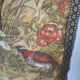 medium-sized embroidered antique tapestry