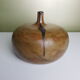 Vase praticality ball ceramic vintage Brown email G Burel 1978