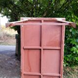 Industrial metal workshop table