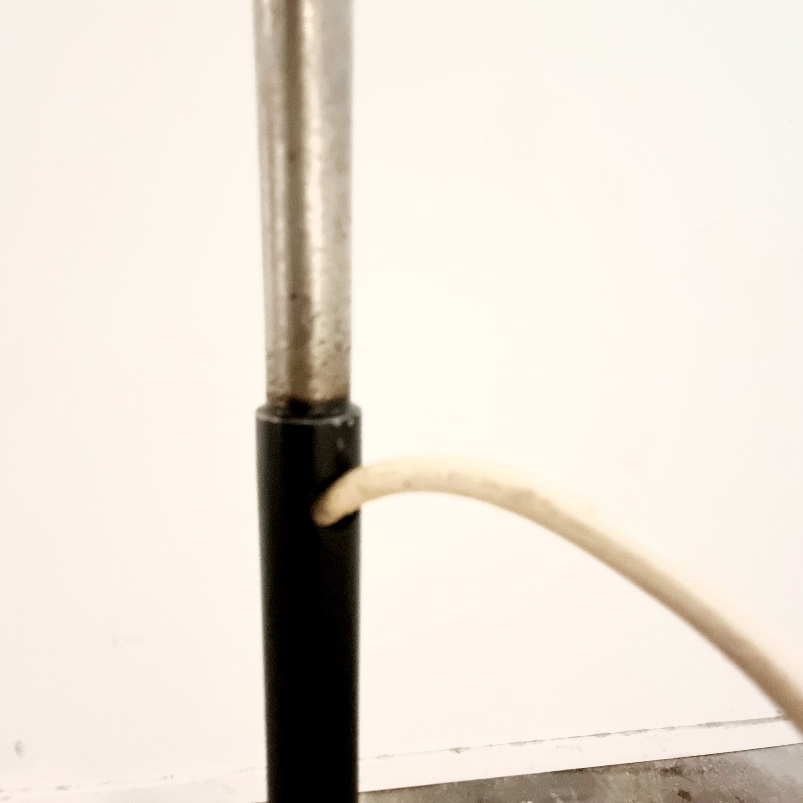 Floor Lamp by J.J.M. Hoogervorst with concrete foot, 1950s