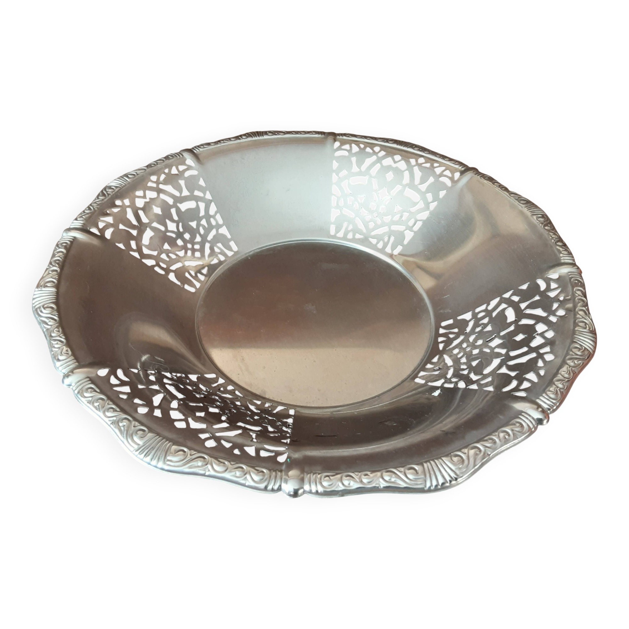 Vintage metal basket