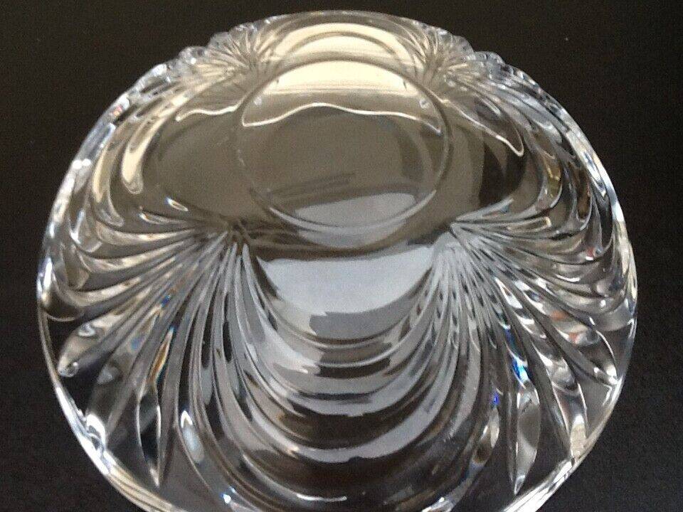 Années 1970  Coupelle / vide-poche polylobée  Cristal d' Arques