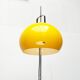 Lampadaire Lucerna jaune Space Age de Guzzini, Italie années 1960