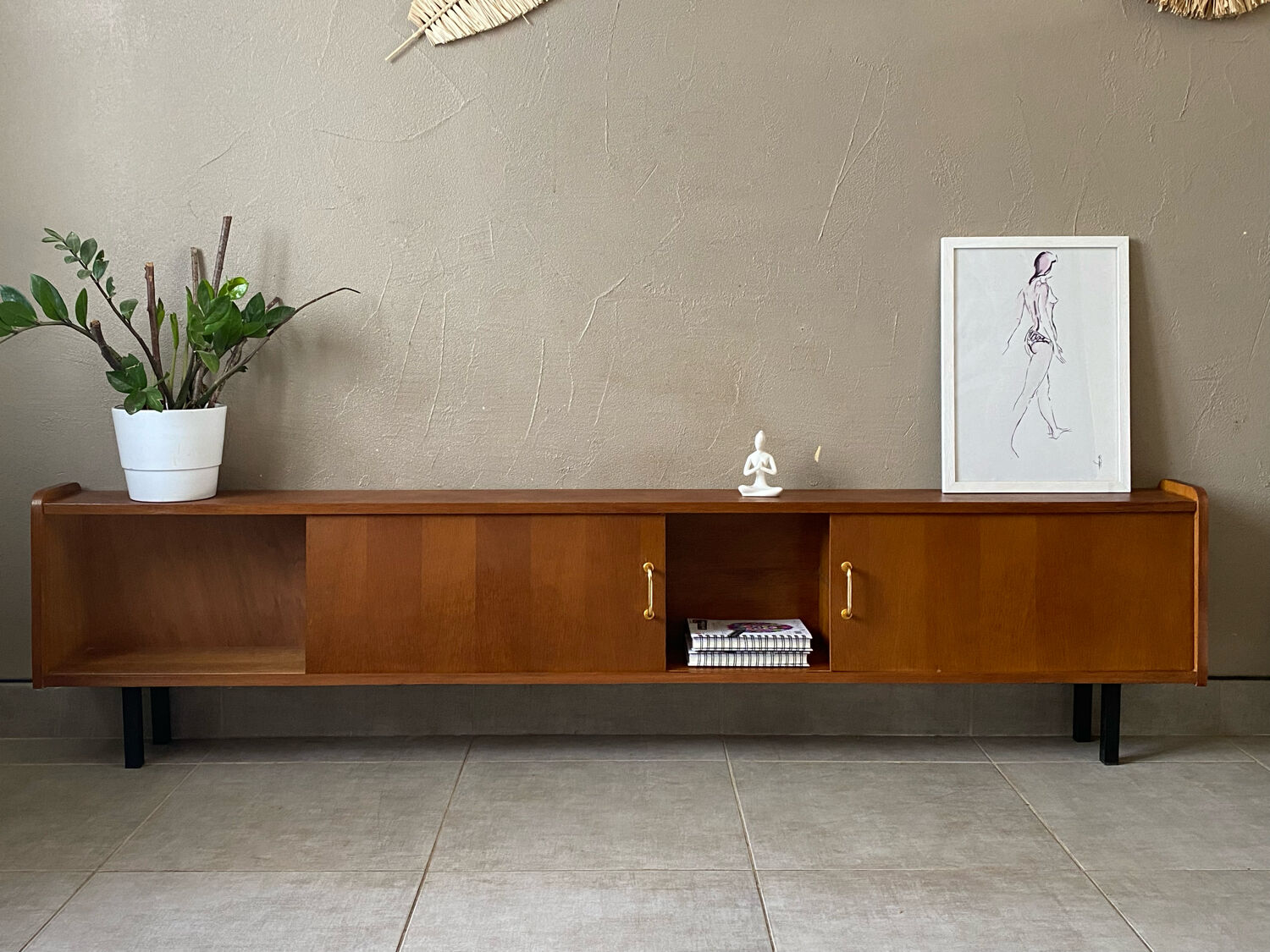 Vintage row from the 50s-60s