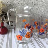 Covetro seventies orangeade glasses made in Italy