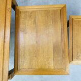 Classic wooden nesting tables