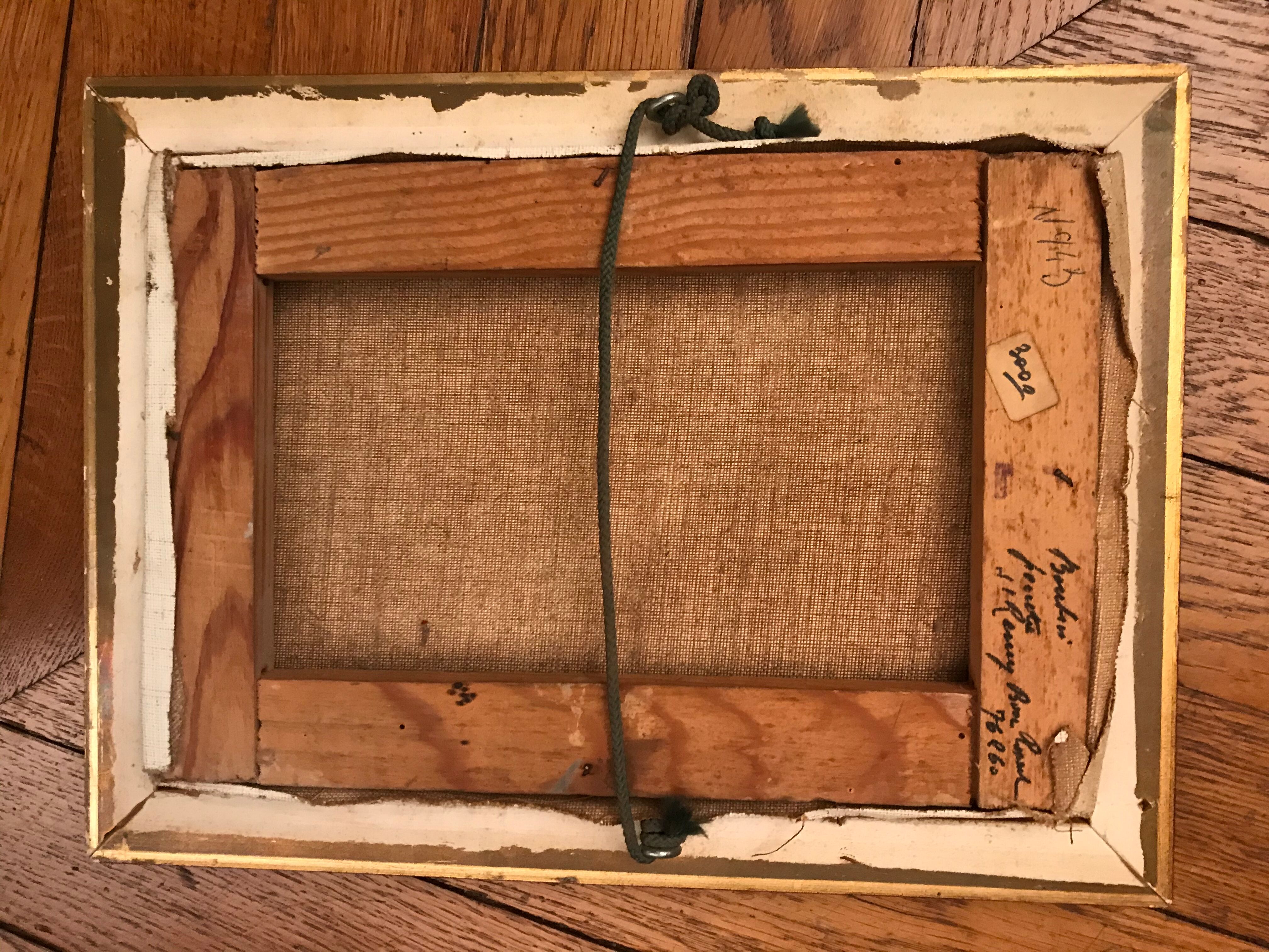 Still life oil on framed canvas