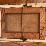 Still life oil on framed canvas