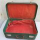 Vintage green luggage suitcase