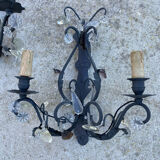 Pair of tassel sconces