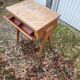 Sewing desk foot compass machine singer