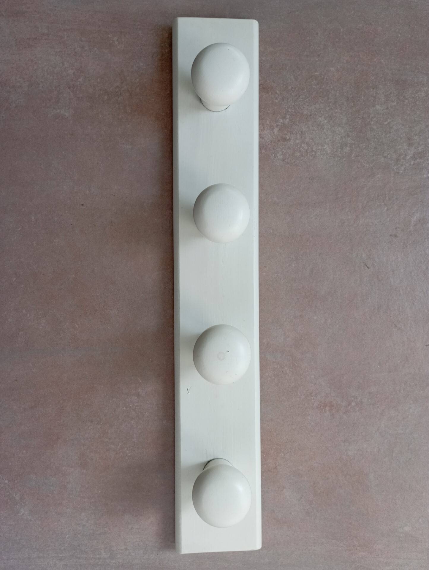 Wooden wall hook