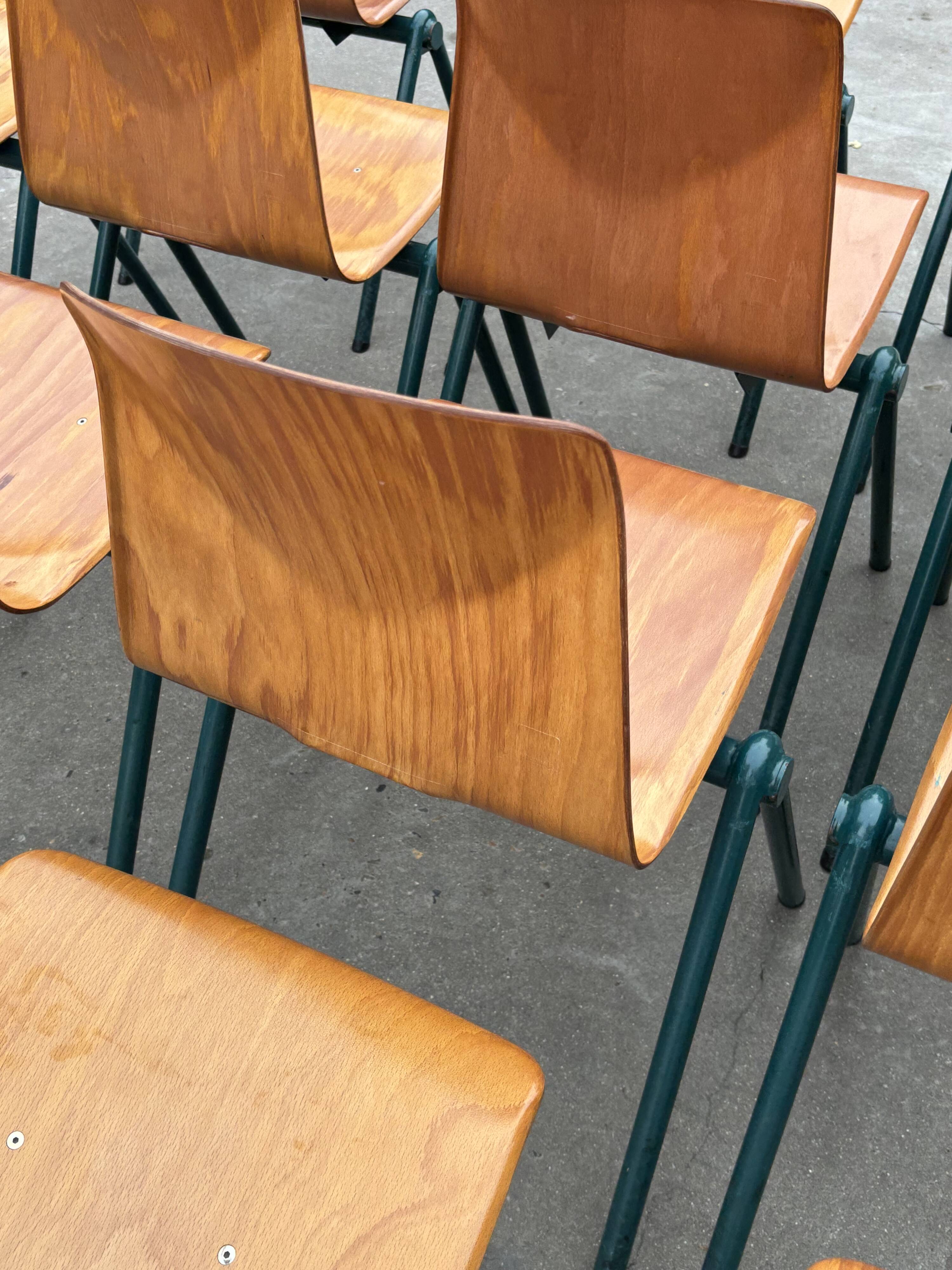 Vintage Dining Chair Industrial Pagwood from Woodmar 70's Design