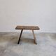 Bench / stool with a patina, solid wood, vintage, cottage, bohemian.