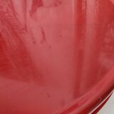 Side table, red bedside table Artemide Giano Giano by Emma Gismondi.