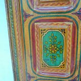 Fenetre indienne polychrome
