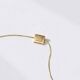 Brass floor lamp, height adjustable