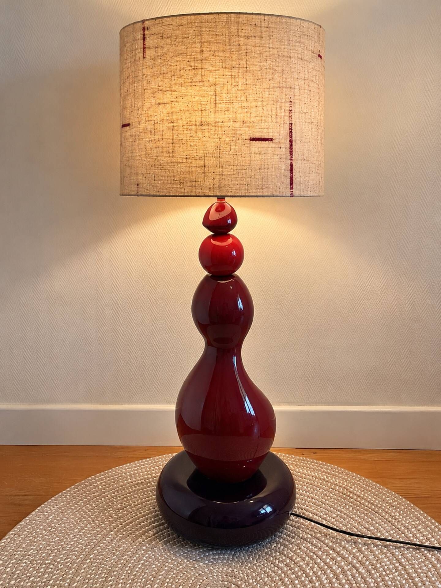 Grand pied de lampe Louis Drimmer Space age