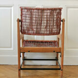 Modernist rope armchair