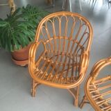 Vintage rattan chairs