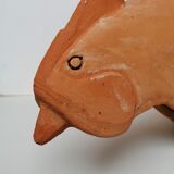 Hen pottery Clarous terracotta