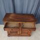 Low walnut sideboard