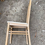 6 wooden design chairs