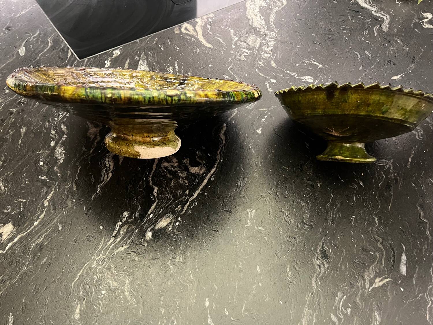 2 Tamegroute fruit bowls