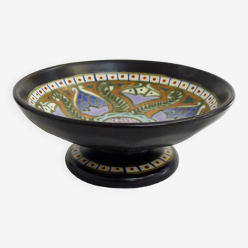 Bergen Art Deco Footed Compote Dish
