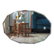 Miroir octogonal biseauté vintage