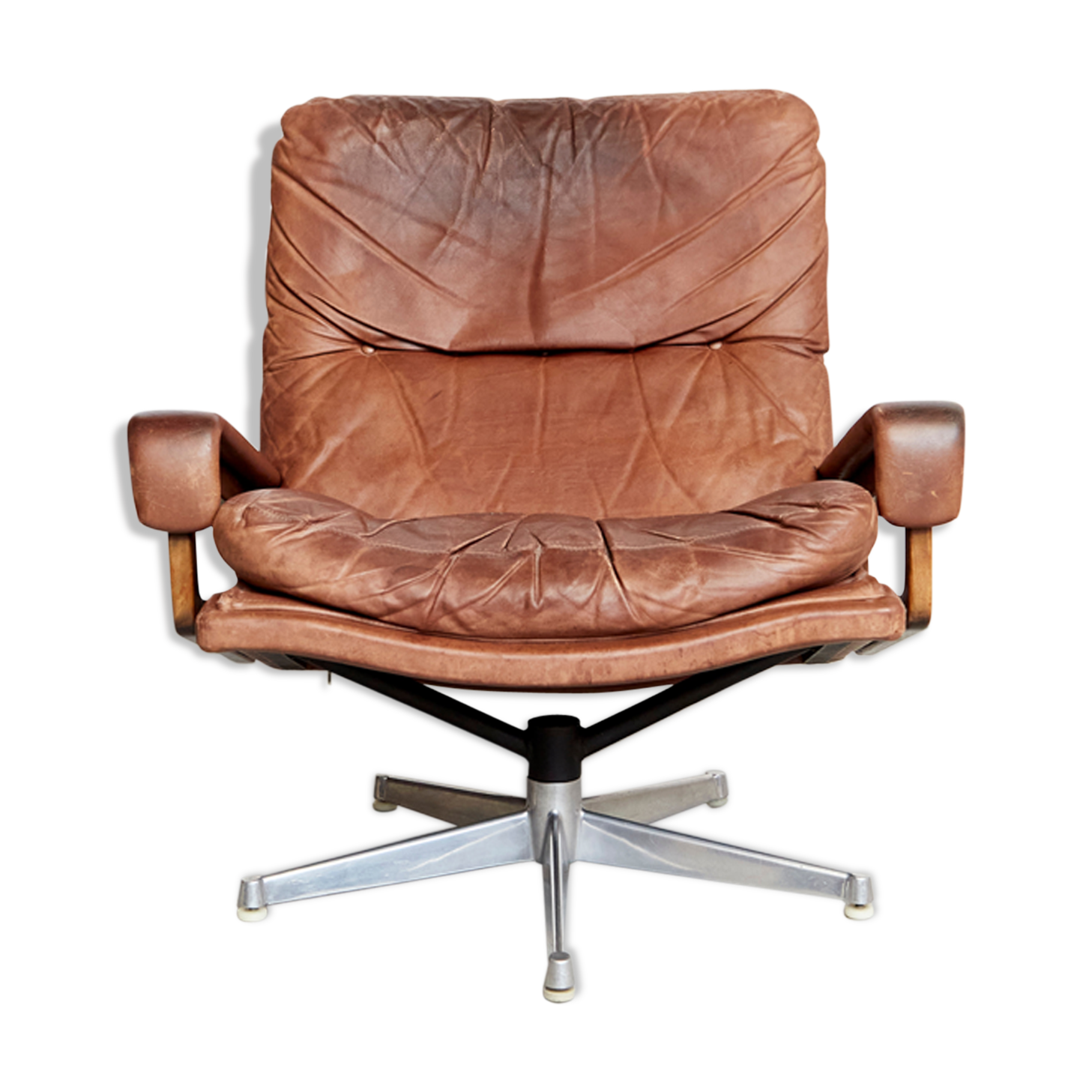 Vintage King Chair by André Vandenbeuck for Strässle