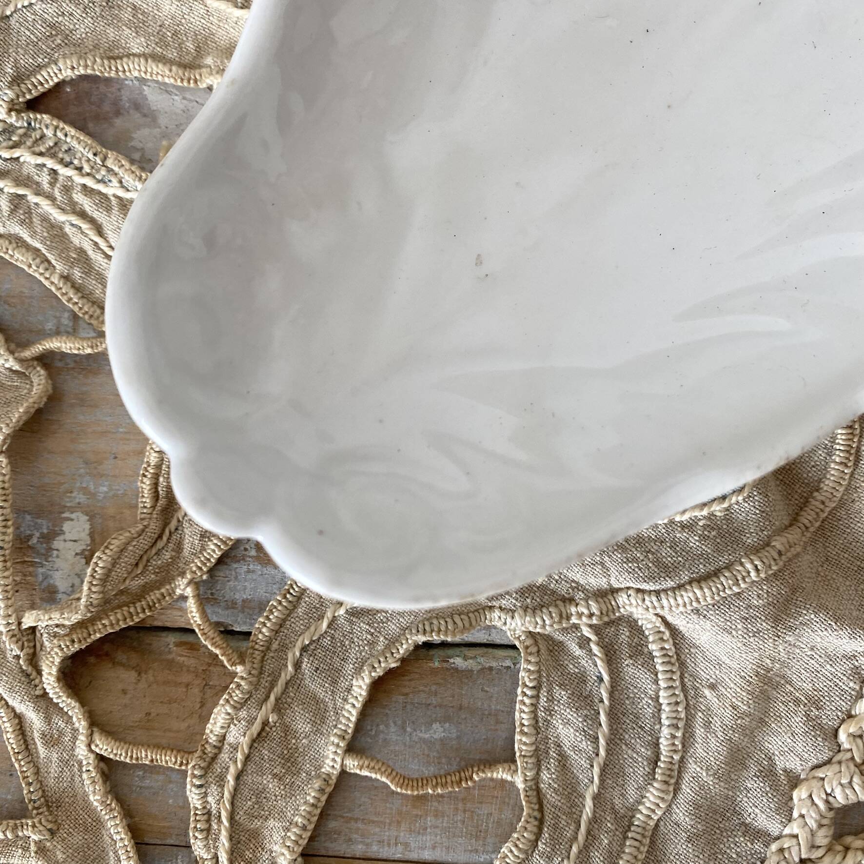 Ravier porcelain dish, catch-all dish