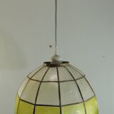 Mother-of-pearl pendant light / chandelier / vintage