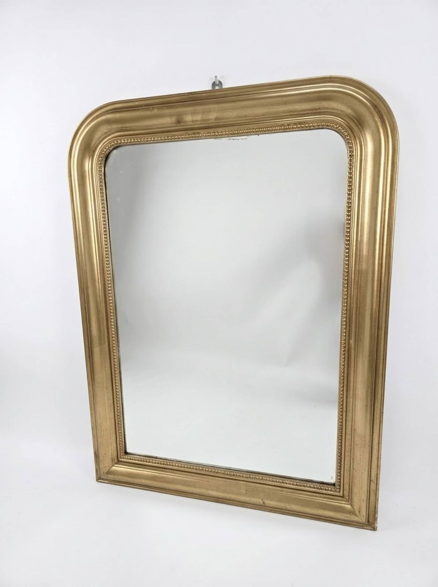 Miroir style Louis Philippe doré,  100×74cm