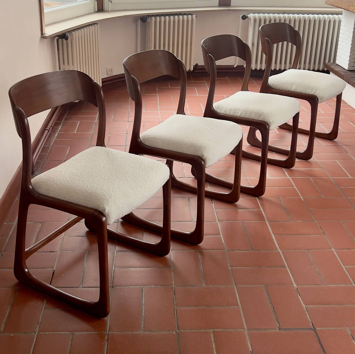 Pair of baumann chairs
