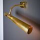 Lot of 3 djustable brass wall picture light up
