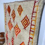 Handmade moroccan berber rug 250 x 147 cm