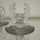 Art Deco crystal candle holder