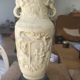 Vase chinois anse tête d'éléphant