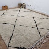 Azilal Berber rug in handmade wool 335 X 250 CM