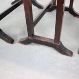 Art Deco Nesting Tables in Mahogany Veneer, 1930s, Czechoslovakia
