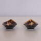 Pair of ashtrays, Jasba Keramik, Germany, 1970s