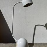 Lampe en métal blanc signé Brama Italie