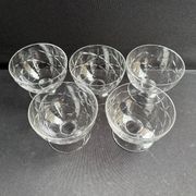 5 Wine glasses – Daum Nancy France