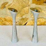 Scandinavian pair of candlesticks by Broste, Copenhagen circa 1970/1980.