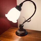 Sheet metal flower lamp, 1950s