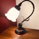 Lampe fleur en tôle, années 50