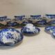Magnificent 12-Piece Porcelain Cup and Saucer Set