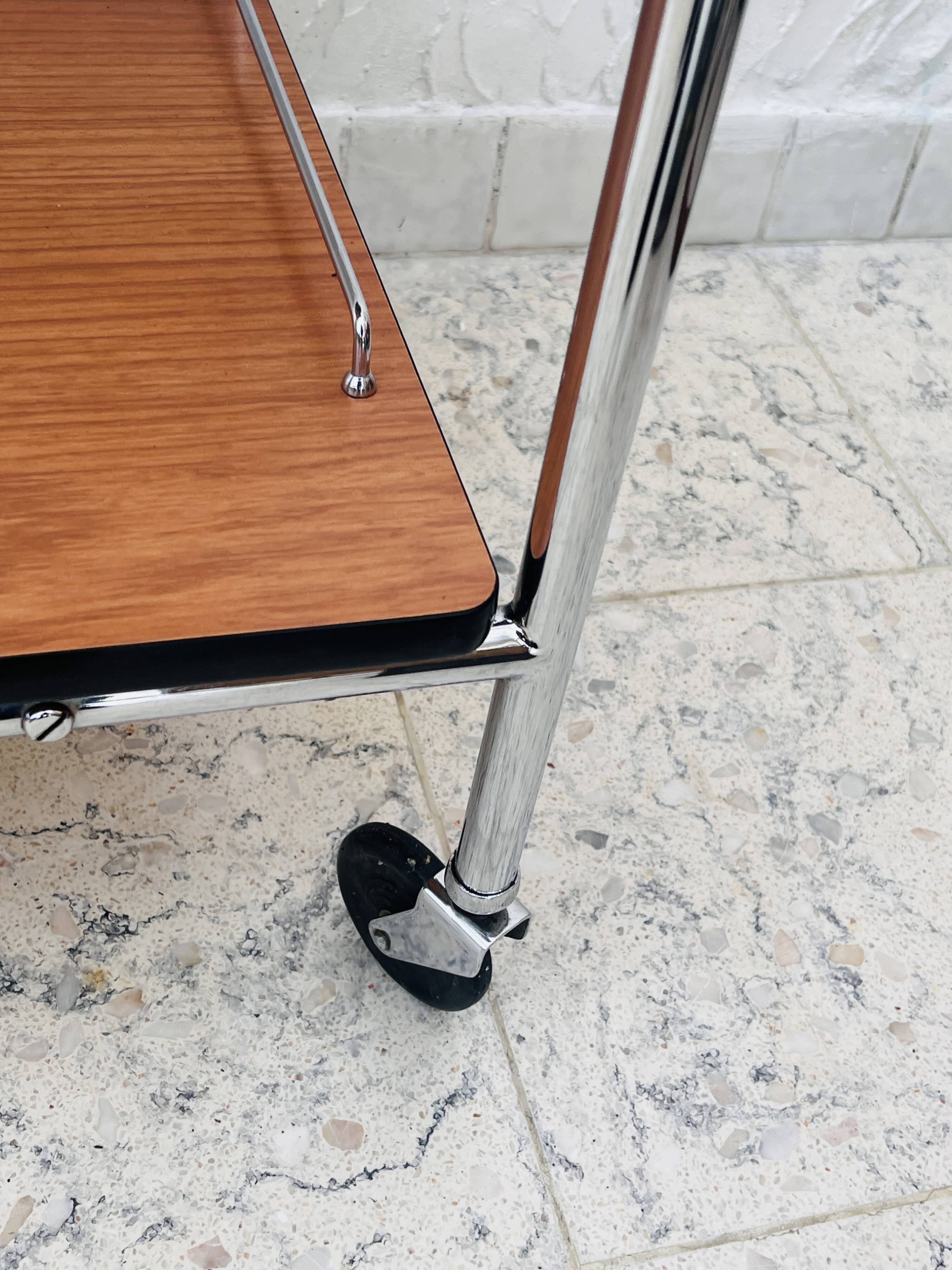 Italian design serving cart