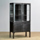 Cabinet médical vintage poli, années 1970